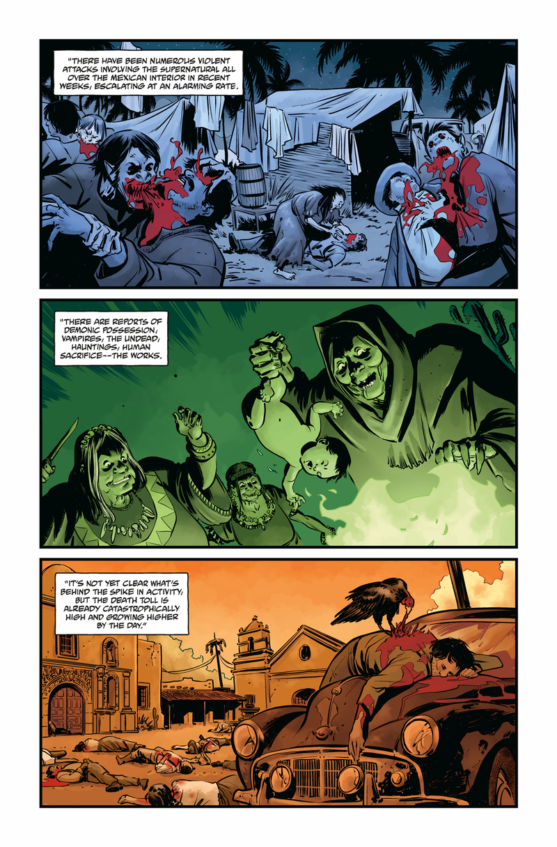 Illustration for article titled A Look Inside Hellboy's Latest Historical Adventure in Hellboy and the BPRD: 1956